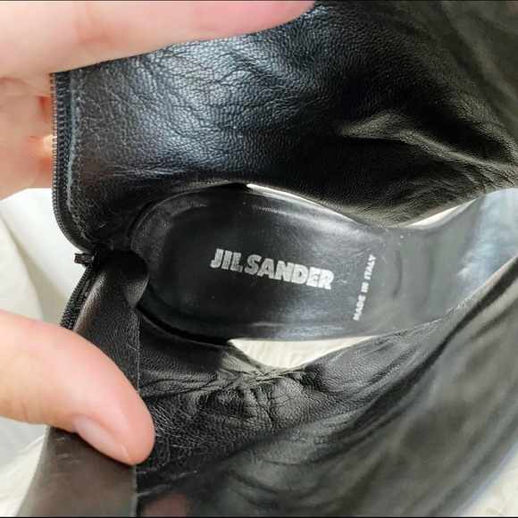 GORGEOUS JIL SANDER HEELS WITH ANKLE CUFF - Picture 9 of 10